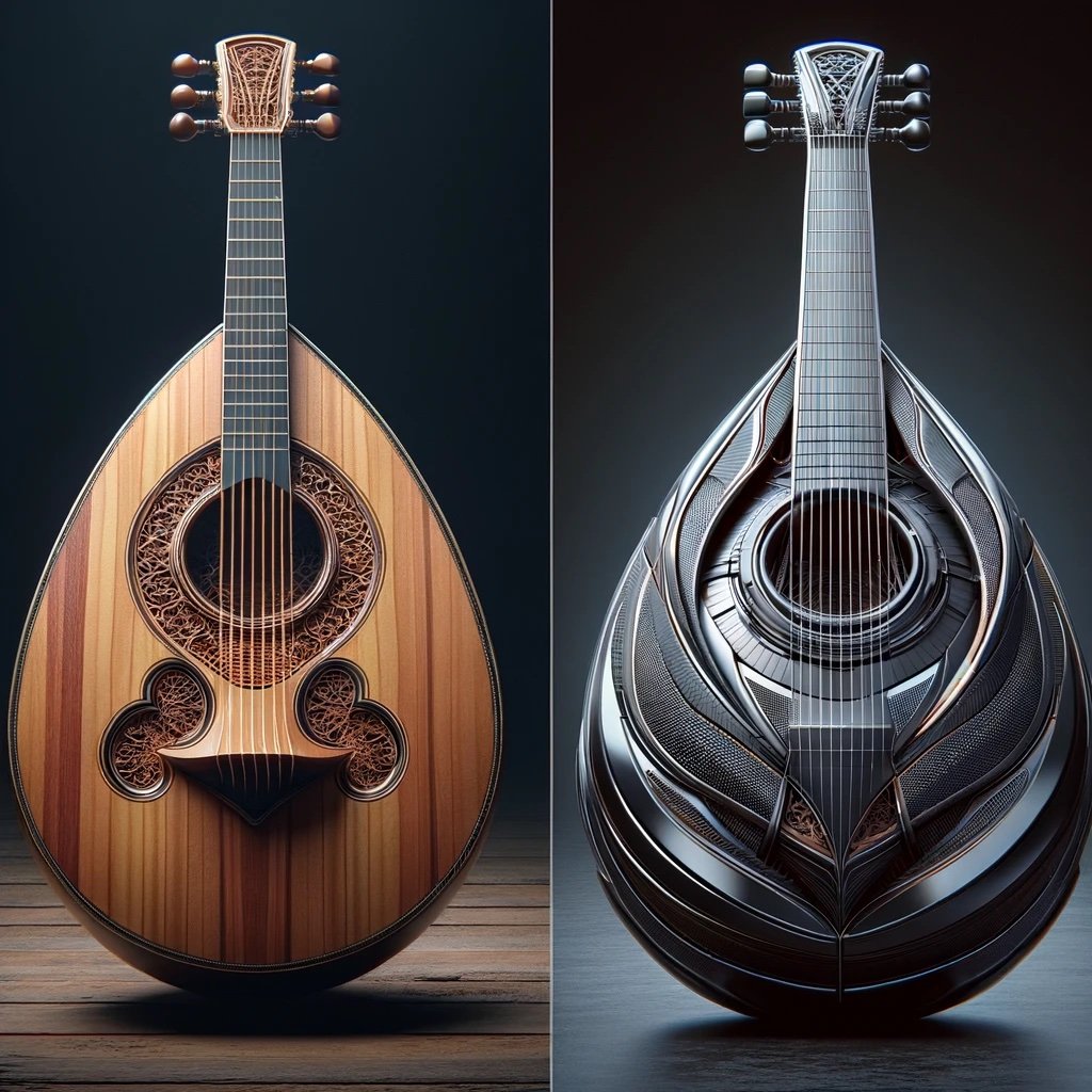 Physical Model of a Oud